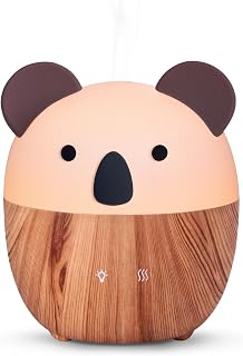 Zen’Arôme Diffusor für ätherische Öle Woofie, Ultraschall-Aromatherapie-Diffusor für kaltes Wasser, elektrisch über USB, 2 Diffusionsmodi, automatische Abschaltung, LED-Beleuchtung, leise und kompakt