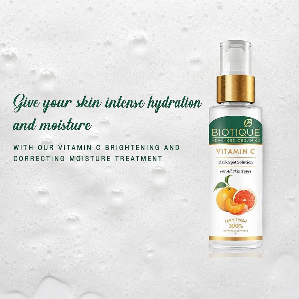 Biotique Vitamin C Dark Spot Solution Face Serum, 30 ml