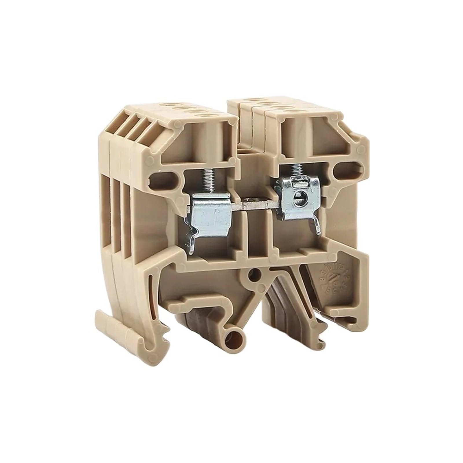 Bloques de terminales de carril Din, conectores de SAK-2.5EN, conductores de conexión de tornillo, Conductor de cable SAK2.5EN, 10 Uds.