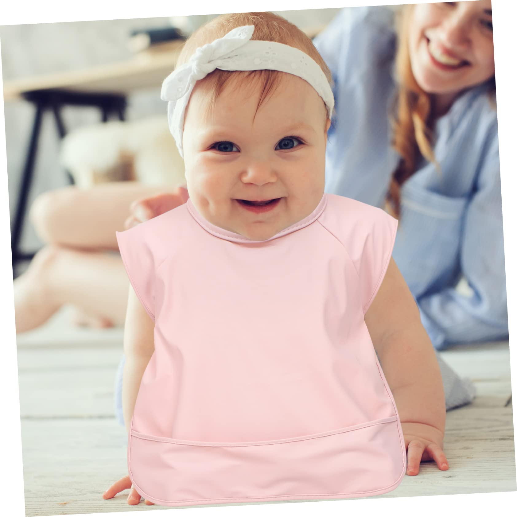 ORFOFE Bébé Qui Un Bavoir Bébé Peinture Blouse Bavoir Imperméable Pour r Pour r Pour Manger r Pour Enfant En Âge rs Unité Centrale