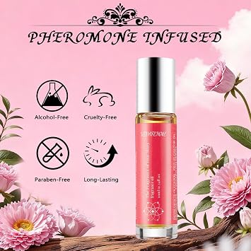 Pheromones Perfumes for Women, Long Lasting Roll On Perfume Oil, Travel Size to Amplify Your Charm and Boost Social Interactions, Attract Men with Our Premium Cologne Perfume Oil