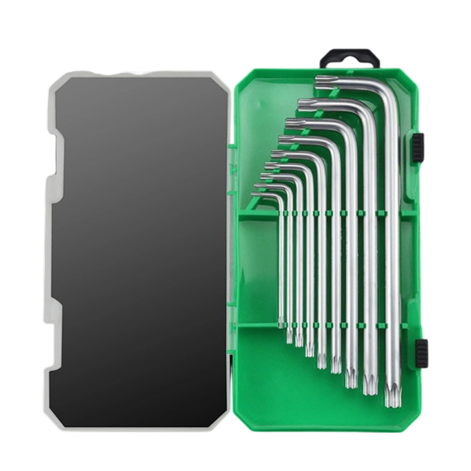Permanent Allan Set with 90° Angled Bend Plan Strong Carbon Speed Substance Dense Storage Case for Tight Space Applications Measure Spell Tool Set