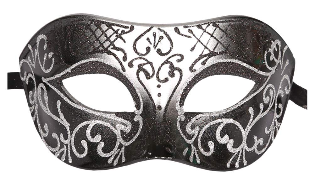 Luxury MaskMasquerade Mask For Men - Antique Look Mask for Halloween, Venetian Party, Masquerade Party, Mardi Gras, & Prom