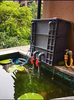 Amazon | 三段式万能濾過装置 外部式ろ過槽 コンパクト濾過装置