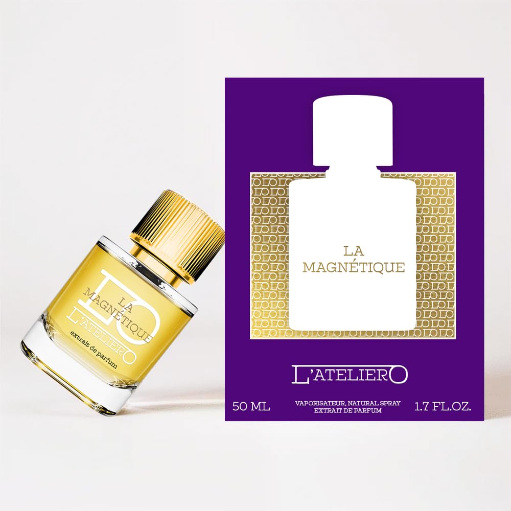 L’ATELIERO - La Magnétique - Extrait de Parfum - 50ml | Unisexparfum | warm würzig harzig amber | für tag, arbeit, abend und besondere anlässe