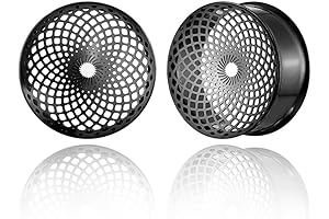 5/8 Ear Gauges for Men, 1 Pair Classic Hollow Plugs