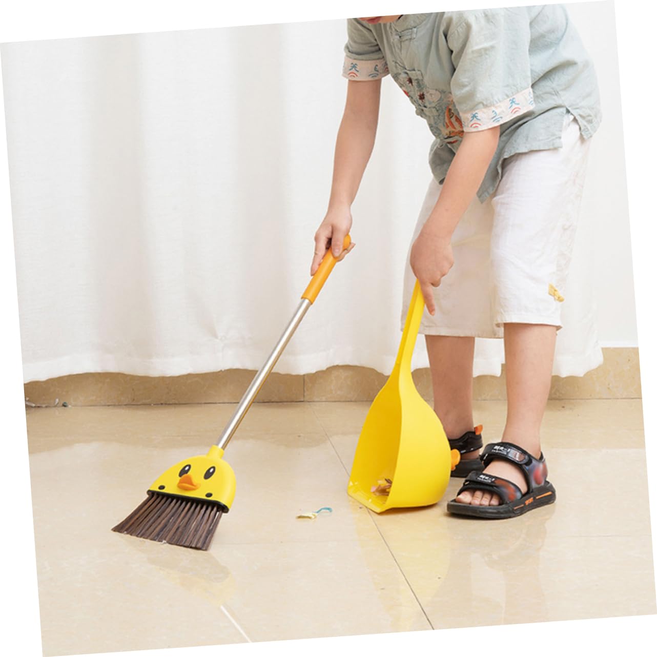 GLEAVI Cute Broom for Cleaning Tool Fun Housekeeping Helper for Parent Activities Present for Birthdays and Holidays