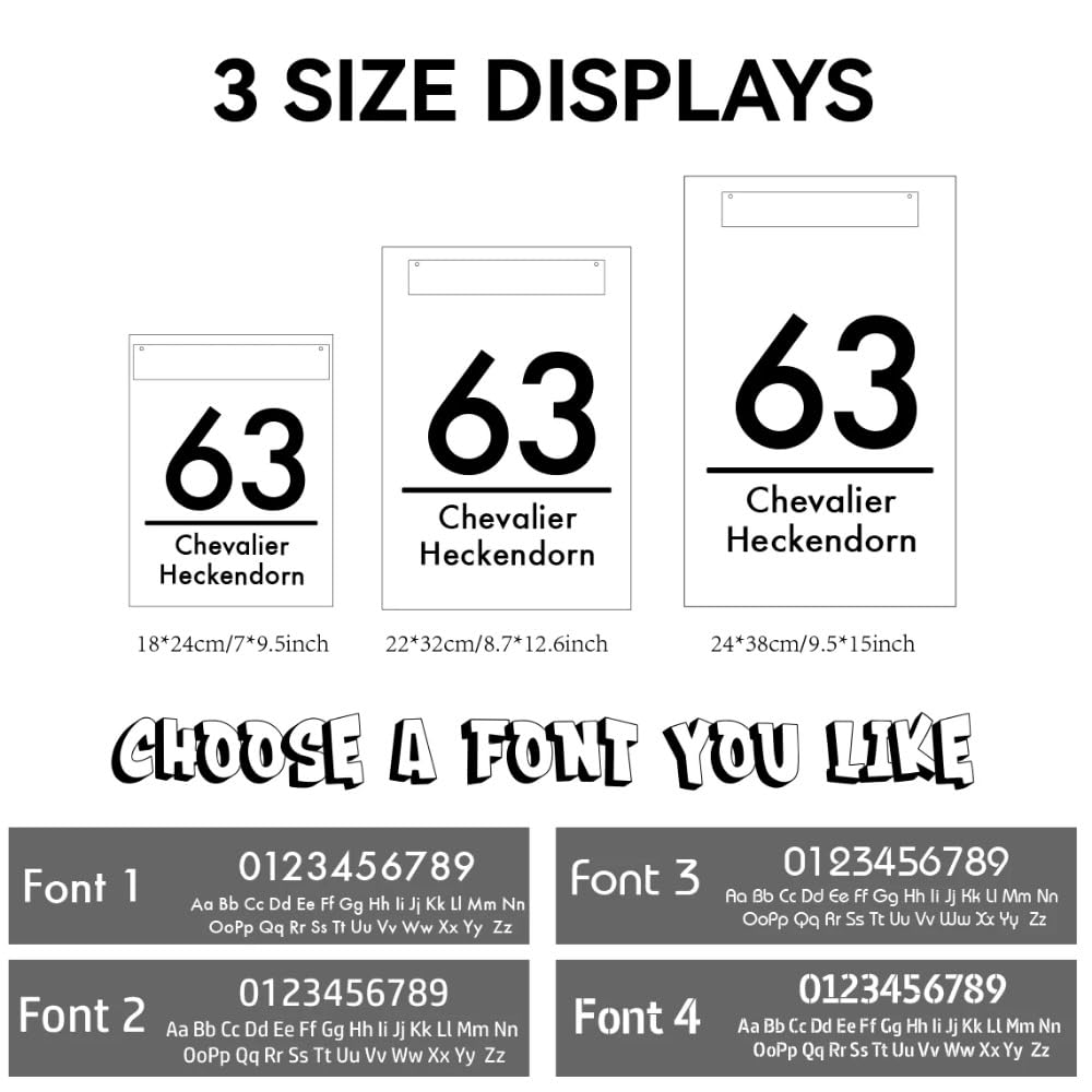 Personalisiertes Solar-Hausnummernschild, individuelles Solar-Adressschild für Hof, beleuchtetes Adressschild, Outdoor, wasserdicht (22 x 32 cm)