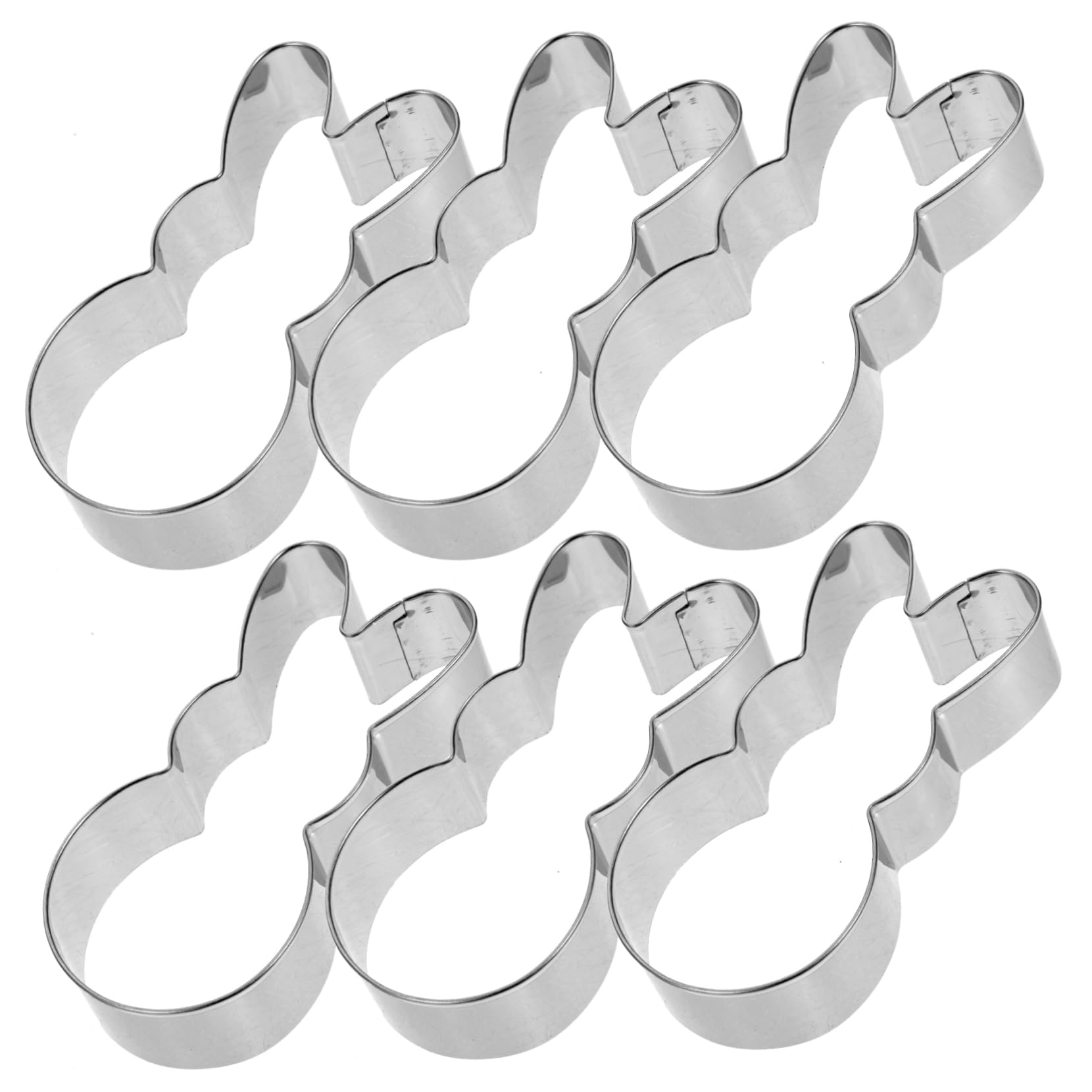 Ciieeo 5 Ensembles Emporte-pièce Lapin Emporte-pièces Fantômes Emporte-pièces Animaux Étain Accesoire Cuisine Easter Chocolate Moule À Biscuits Emporte-pièces En Métal Silver 6 Pièces * 5