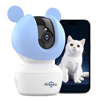 Eexu 安心機能 ペットカメラ 二つセット Amazon.co.jp: 【ダイナミック版・400万画素】Hiseeu