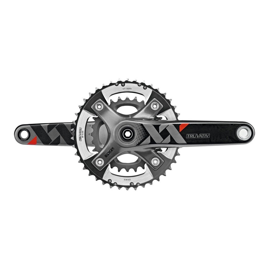 Amazon | スラム（SRAM） TRUVATIV XX クランクセット（2x10S