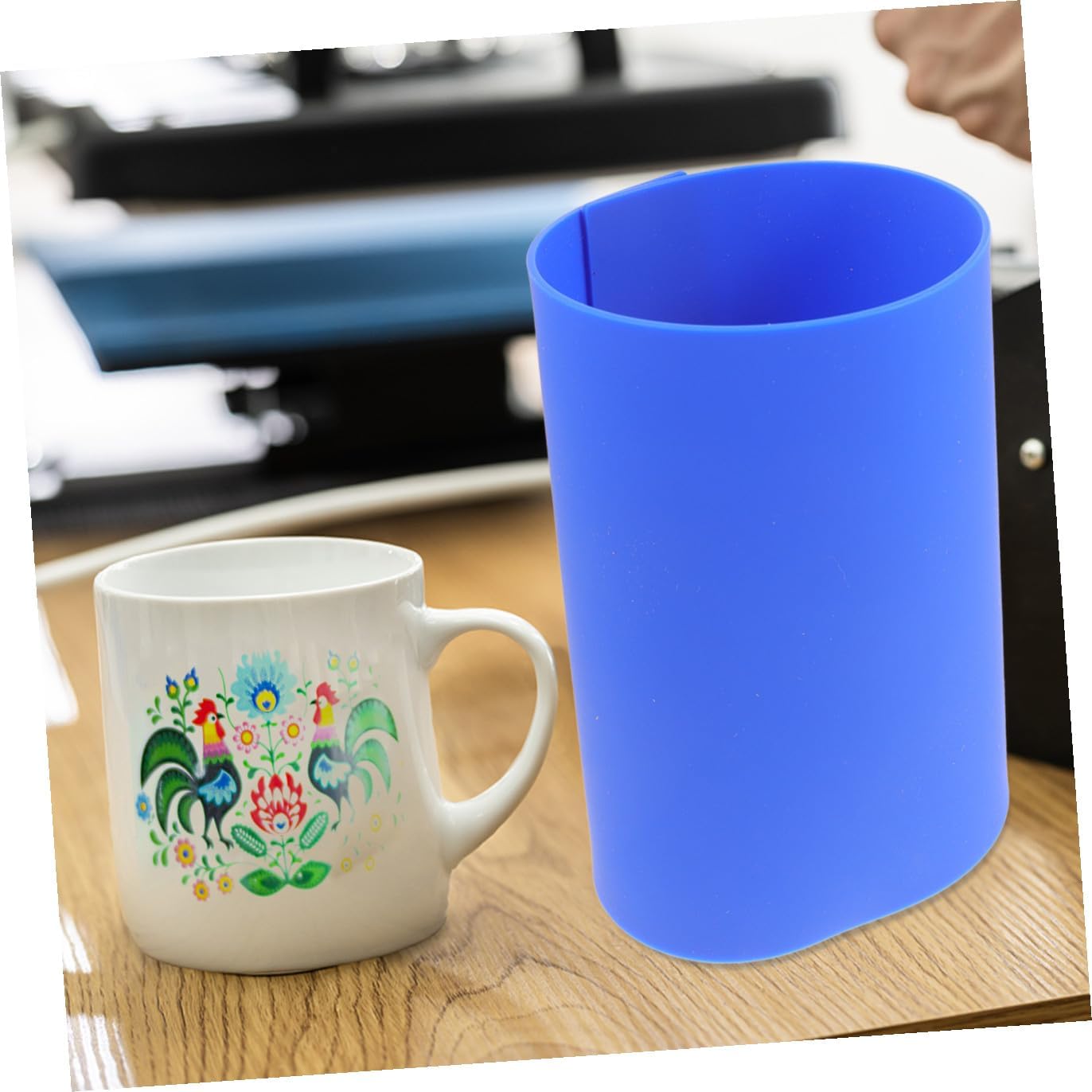 3pcs Silicone Mug Press Sublimation Sleeves High-Temperature Resistant Wraps for Tumblers for Heat Transfer Printing Sublimation Cups and Flexible Design