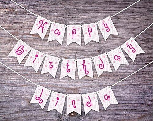 Personalised kids birthday banner, garland. First birthday cute concept. Blue, pink, mint. Birthday bunting with child name 1st birthday bunting.