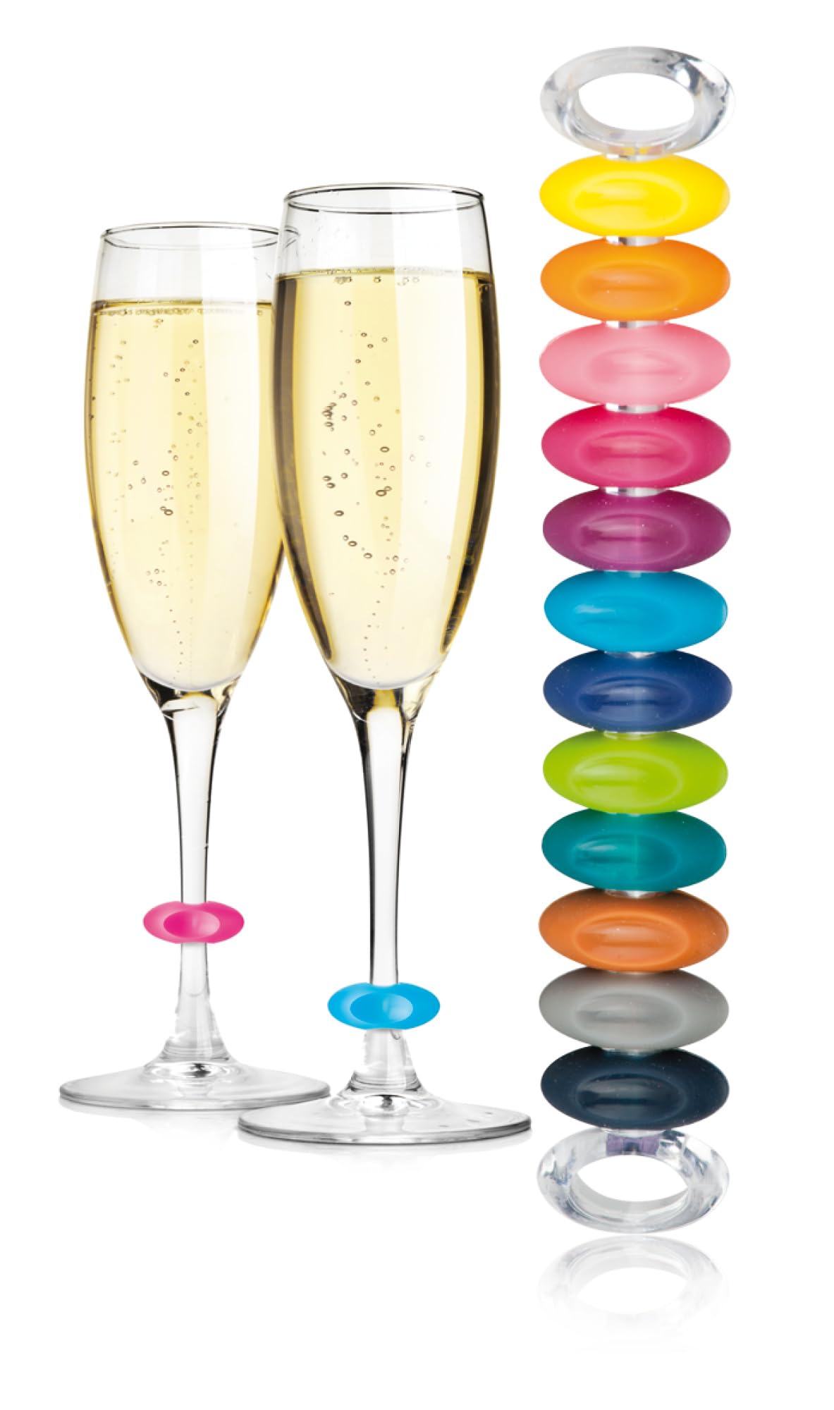Tescoma Party ring UNO VINO, 12 colours