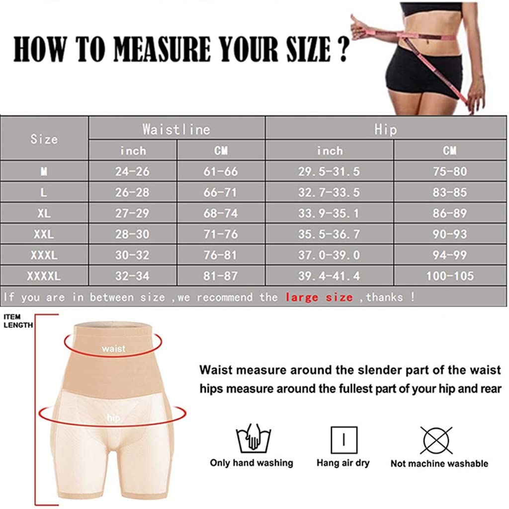 Wyściełana bielizna bezszwowa Hip Enhancer Damskie majtki modelujące Body Butt Lifter Wysoki pas treningowy do talii