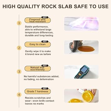 Robot Vacuum Cabinet with Sintered Stone Countertop, Storage Cabinet with Doors for Robot Vacuum Cleaner, Mobile Robot Vacuum Storage Cabinet Side Table, For Living Room Home Office Kitchen(Black)