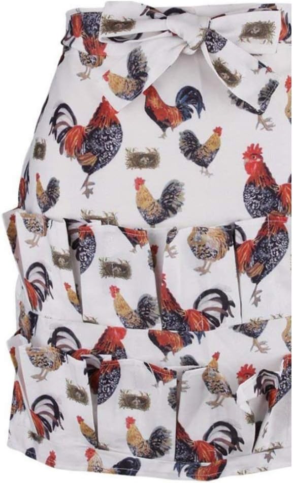 Aprons With Pockets Egg Collecting Apron Pockets Holds Chicken Farmhouse Farm Home Waterproof Apron