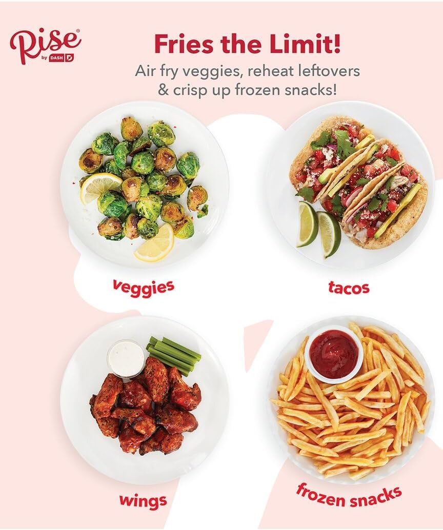 RCAF160GBRR02 RED Air Fryer - Quantity 1