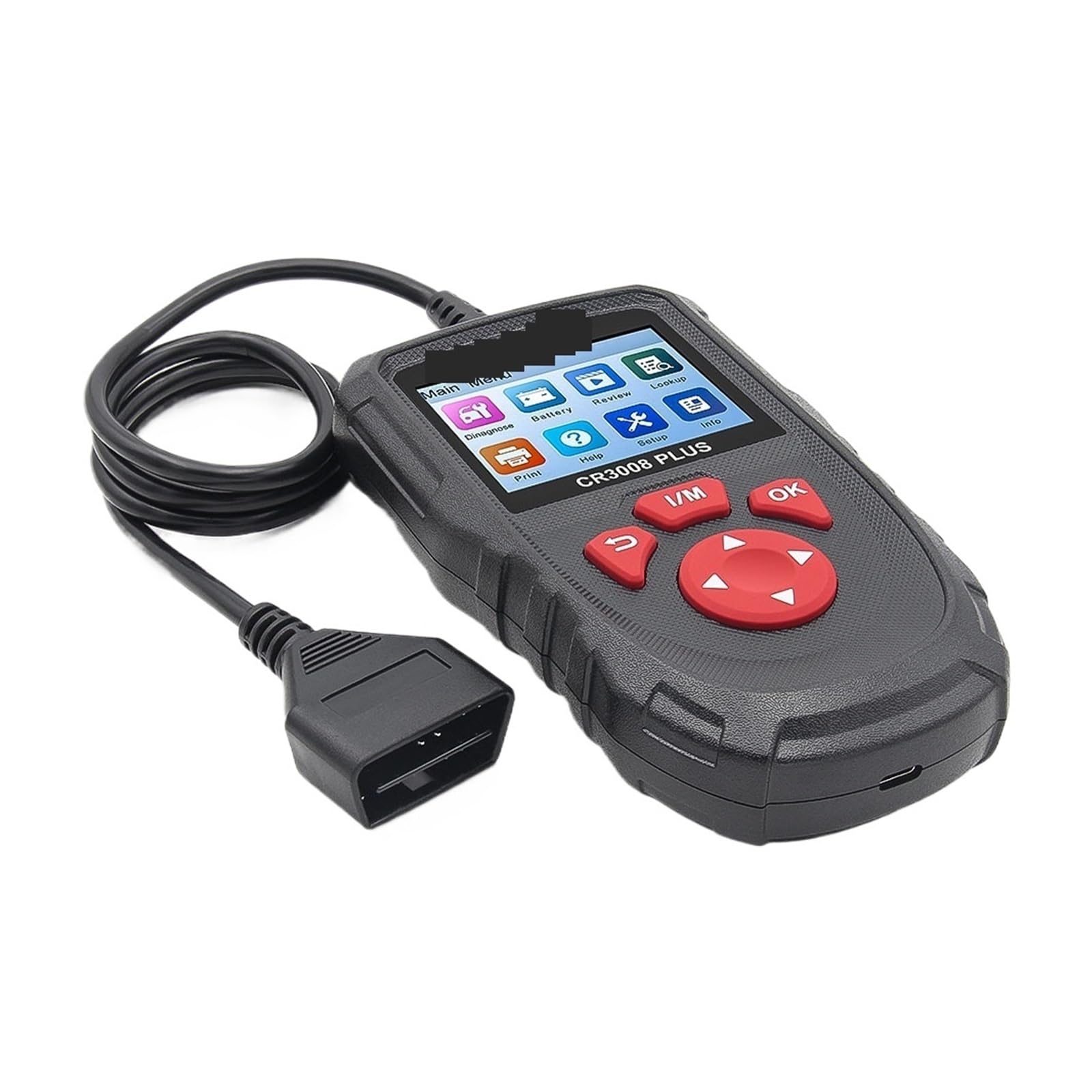 X431 CR3008 OBD2 Narzędzia diagnostyczne Samochód OBD Skaner samochodowy Sprawdź silnik Akumulator,Przyjazny dla użytkownika