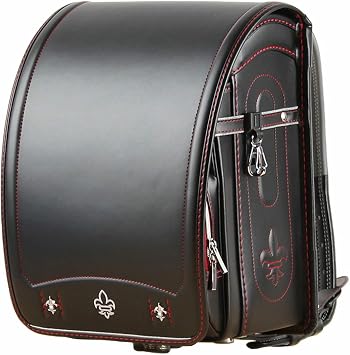 ransel randoseru black backpack japanese automatic school bags Senior waterproof PU leather