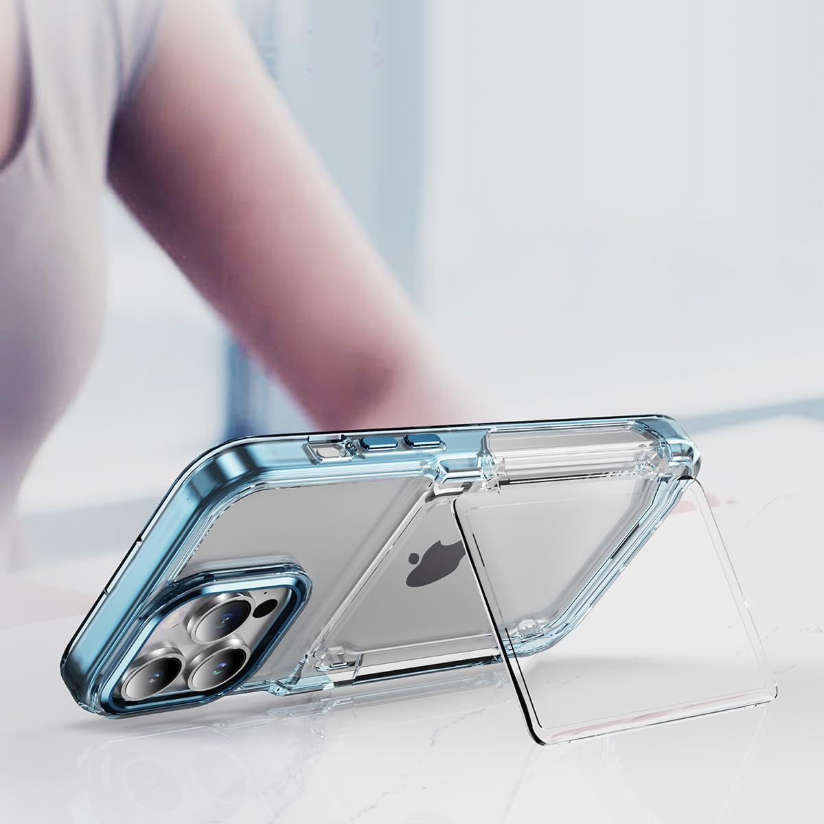 Amazon.co.jp: MuZiF iPhone 14 Pro 用 ケース クリア 米軍MIL規格の