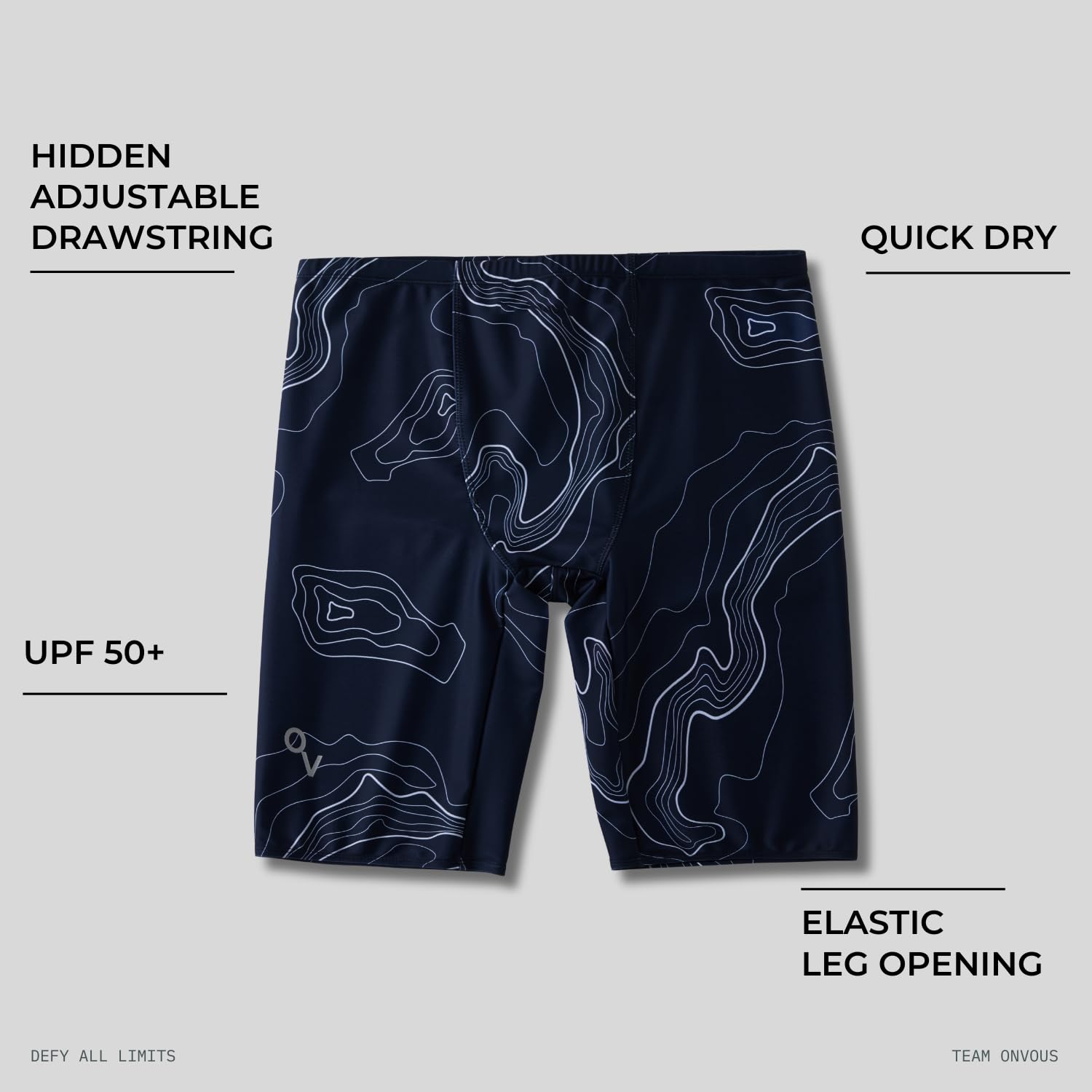 Pro Series Short de bain pour homme | Jammer athlétique pour homme | Jammer pour la natation | Taille 28 à 38