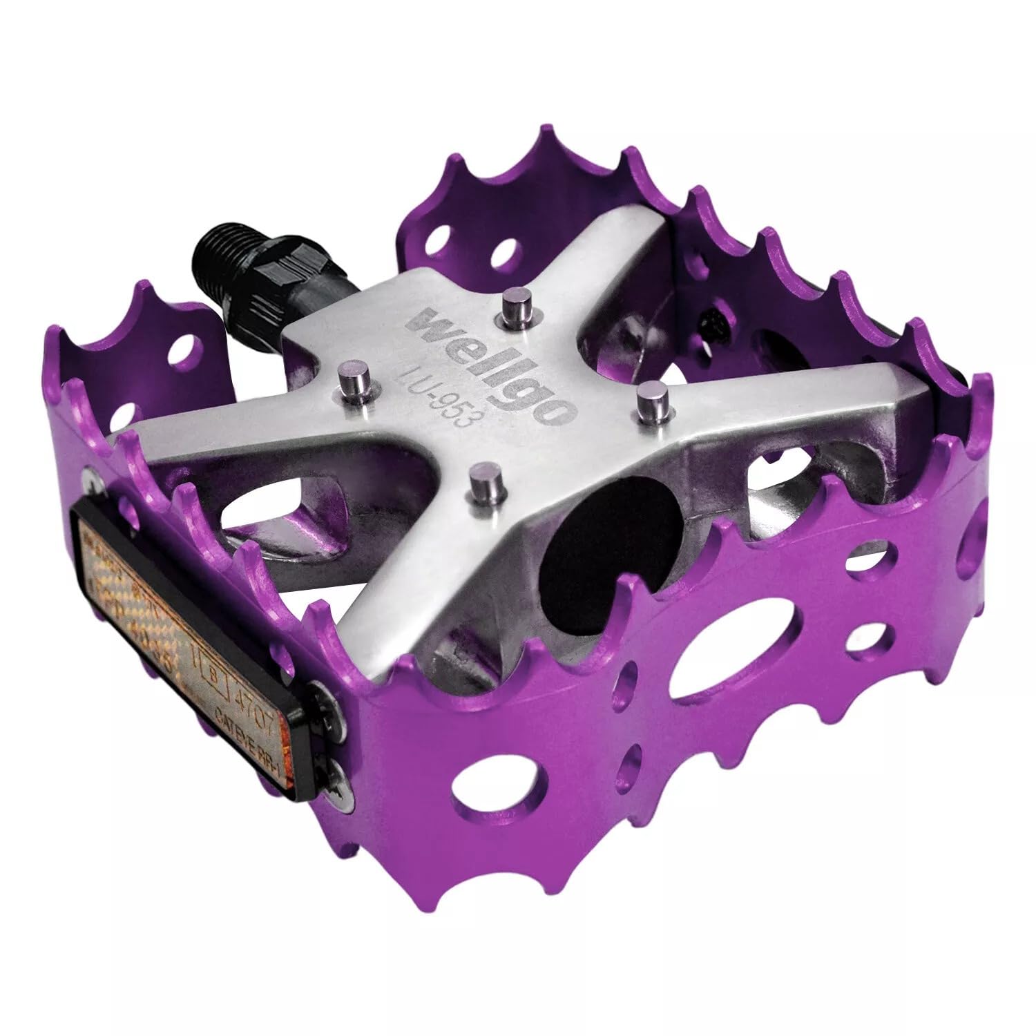 ペダル bear trap 1/2 old bmx square pedals Amazon.com : Wellgo Old School BMX MTB Bear Trap 1/2