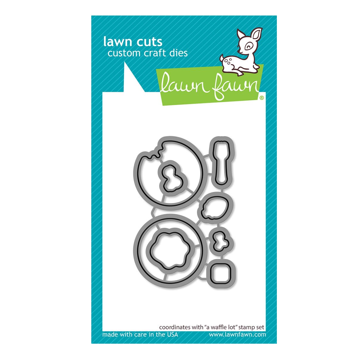 Lawn Fawn LF3304 A Waffle Lot - Lawn Cuts Dies