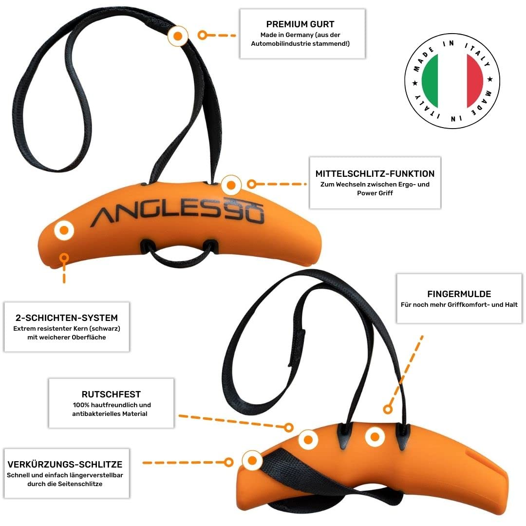 Angles90 Krafttrainings-Set für Ganzkörper mit Outdoor-Kabelzug & Klimmzugstange - A90 Full Body Strength Set - inkl. Sling Trainer & Widerstandsbänder - Latzug-Griffe - Kraftstation für Zuhause