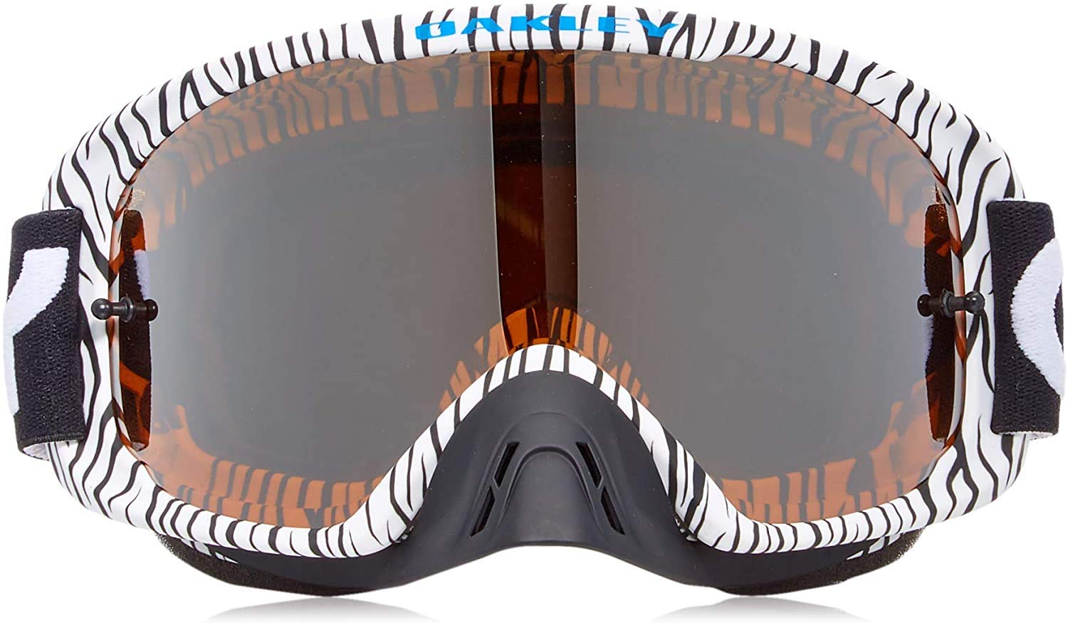 Amazon.com: Oakley O2 MX Goggles FP White Bengal/Black Iridium