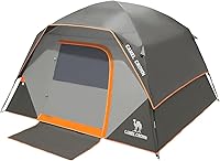 Vista 1 de CAMEL CROWN Tents for Camping 4/6 Person Tent Waterproof Easy Setup Backpacking Tents Gris carbón
