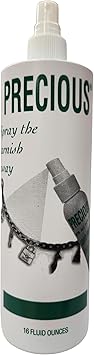 Biopharm Precious Jewelry Cleaner, 16 fl oz Removes Tarnish & Cleans Metals & Gemstones