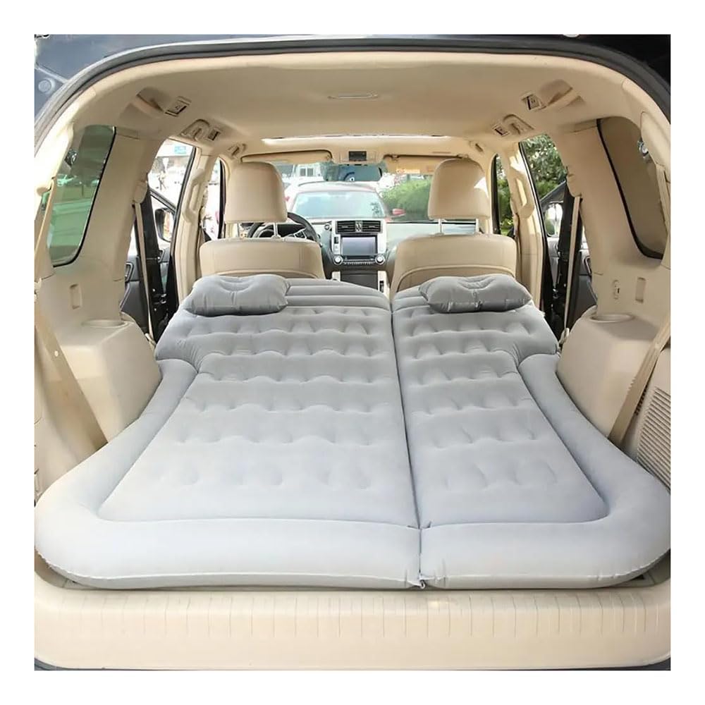 MRFDESC Car Mattress, For Ford Mustang 7 VII 2023-2026 estate Self-Inflating SUV Camping Bed, Premium Suede Soft Sleeping Pad, Travel Inflatable Mattress,B