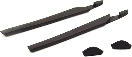 NicelyFit Kit de reemplazo de calcetines para orejas de templo para Oakley Crosslink Pro barrido interruptor marco de vidrio