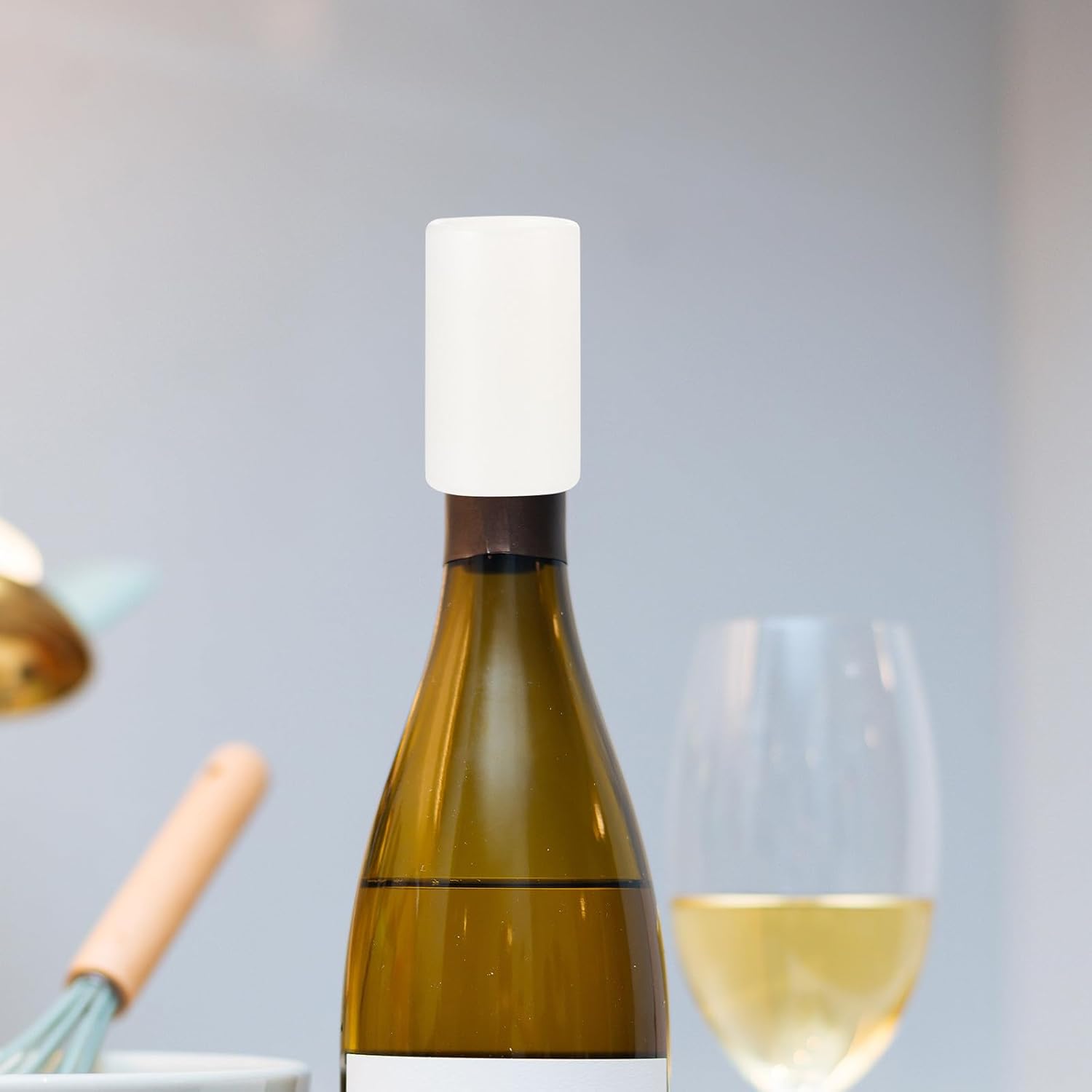 Handheld Bottle Cork Press Tool, Manual Corker for Homemade Wine Bottles