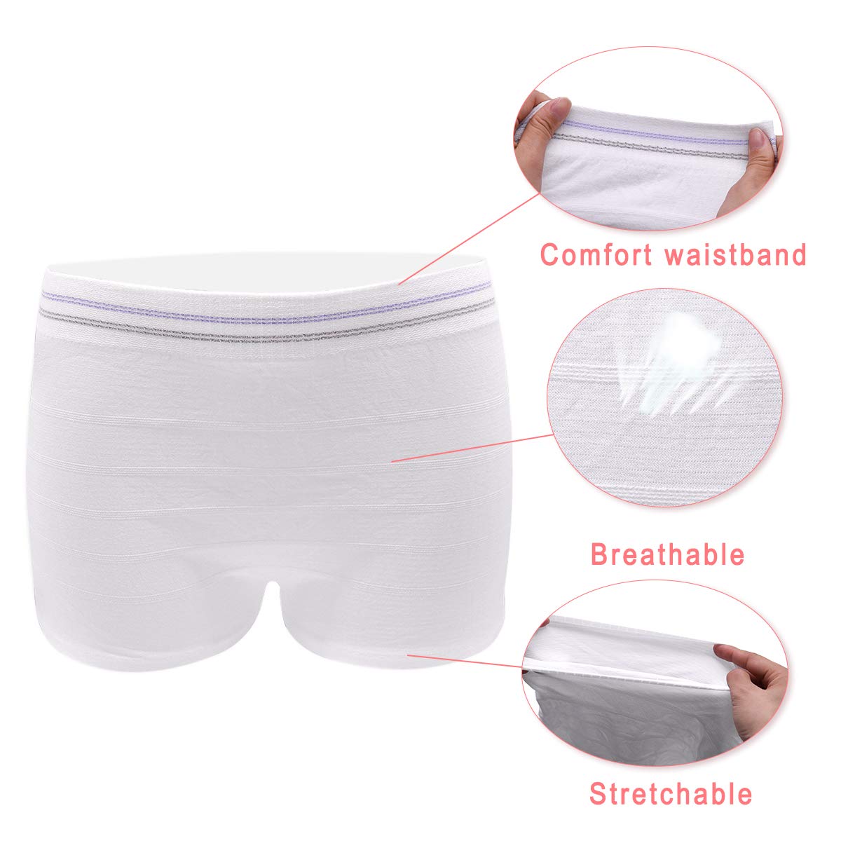 Mesh Postpartum Underwear High Waist Disposable Post Bay CSection