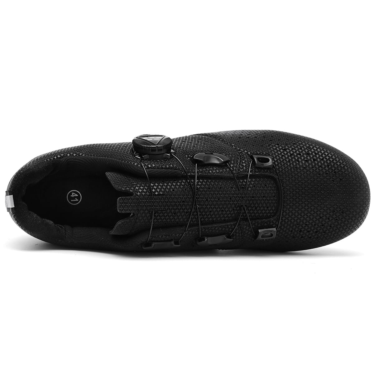 Zapatillas Ciclismo Sin Calas Hombre Mujer, Antideslizantes Zapatos Bicicleta de Carretera Montaña con Suela de Goma
