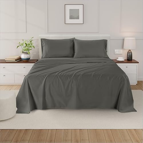 Miniatura 2 de Sábanas 100% de algodón egipcio, tamaño matrimonial, 1000 hilos, sábanas transpirables de lujo, juego de sábanas de 4 piezas, juego de sábanas de