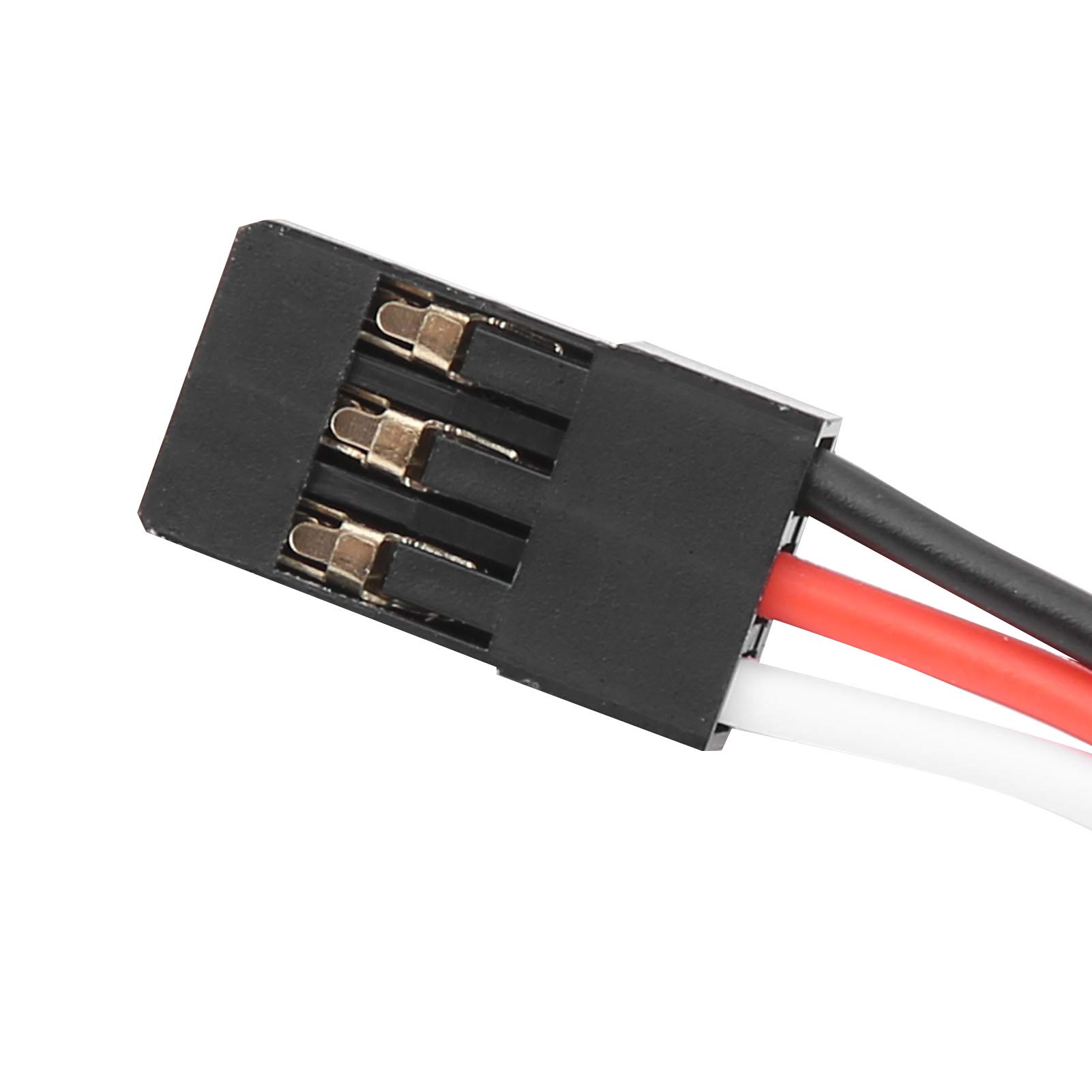 SURPASS - Servo digitale HOBBY S0600M con ingranaggi in metallo da 6 kg, servo per auto RC a coppia elevata, servo per barca ad ala fissa impermeabile con 5 bracci servo,