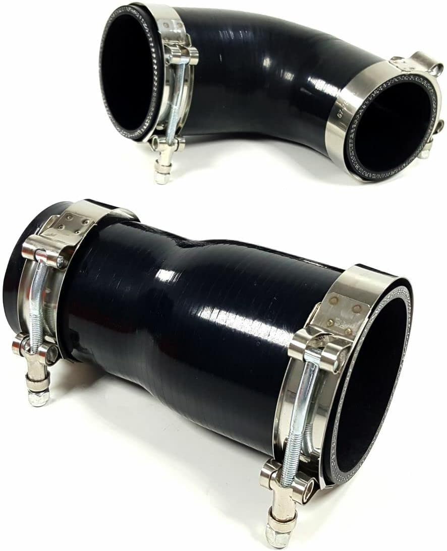 7" 7.5" Turbocharger Intercooler Couplers Clamps For BMW 135i 335i Z4 740i X6 N54 N55 3.0L