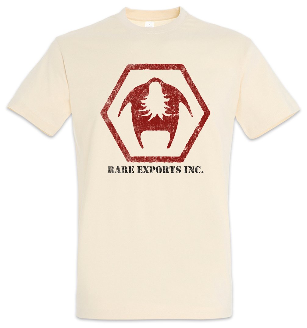 Urban Backwoods Men's Nature Rare Exports T-Shirt Beige Size 2XL