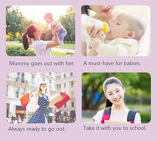 Miniatura 5 de Toallitas húmedas de viaje de limpieza, toallitas húmedas respetuosas con la piel, hipoalergénicas y sin perfume para adultos, niños y bebés,