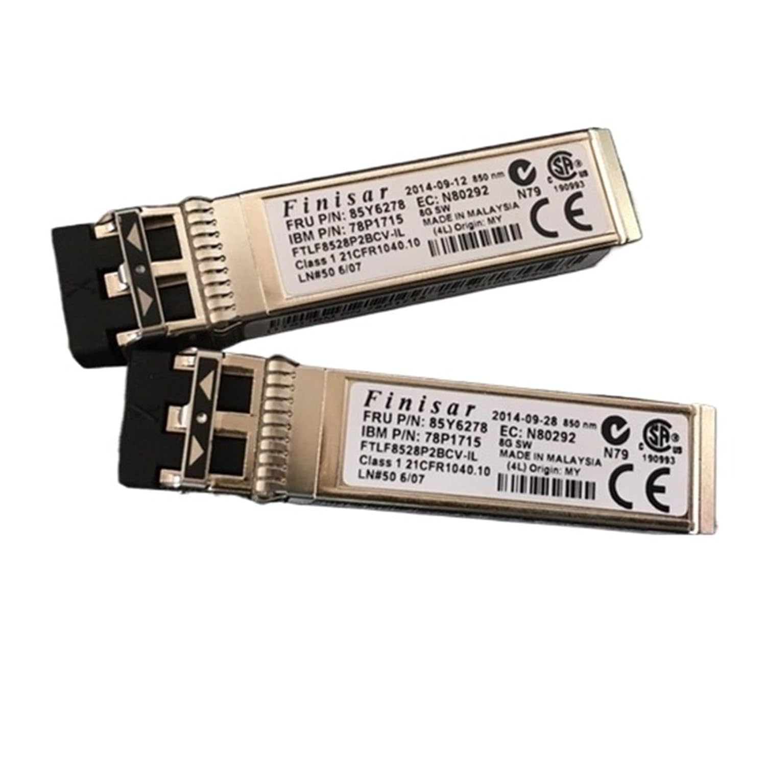 FTLF8528P2BCV-IL 10Gb 100m SFP+ multimode shortwave Fiber Optic Module