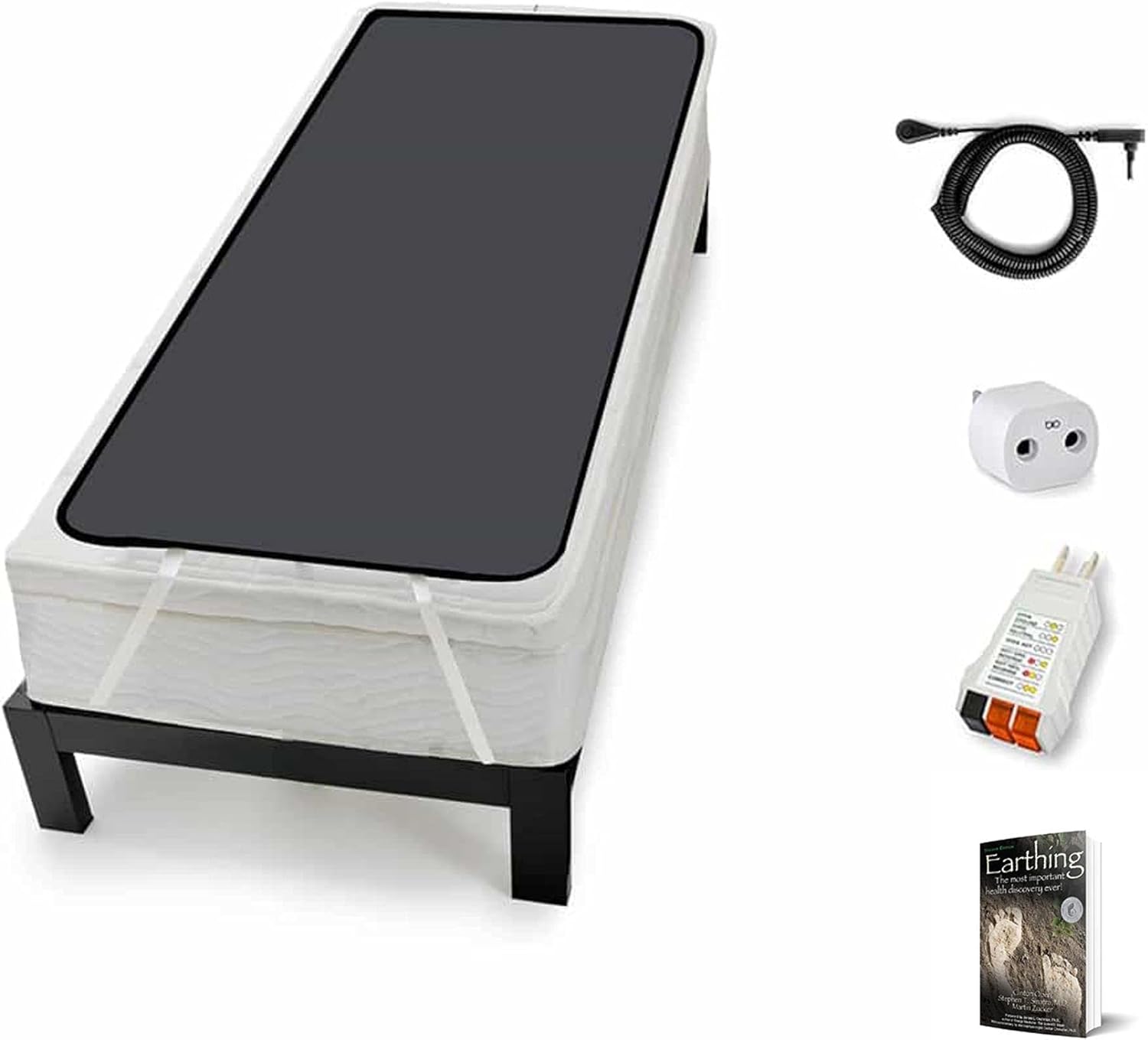 Buy Grounding Mattress Cover for Bed (Twin Size), grounding Sheets for Earthing, Improve Sleep