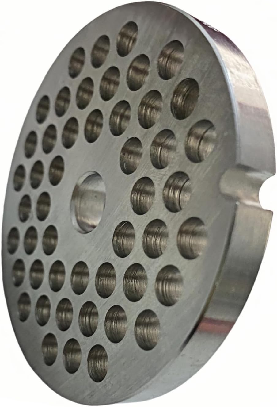 For Hobart, LEM, Cabelas, Weston and FGA Food Chopper, MTN Meat Grinders of #12 Stainless Steel Meat Grinder Plate Discs Blades，Cutting Disks Heavy Duty. (8/25 Hole Plate)