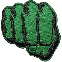 Classic Superhero Hulks Fist 3 Inches Tall Embroidered Patch