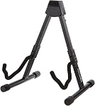 Amazon Basics Adjustable Folding Guitar Stand, Fully Assembled - For School Music Program, Concerts & Multiple Users