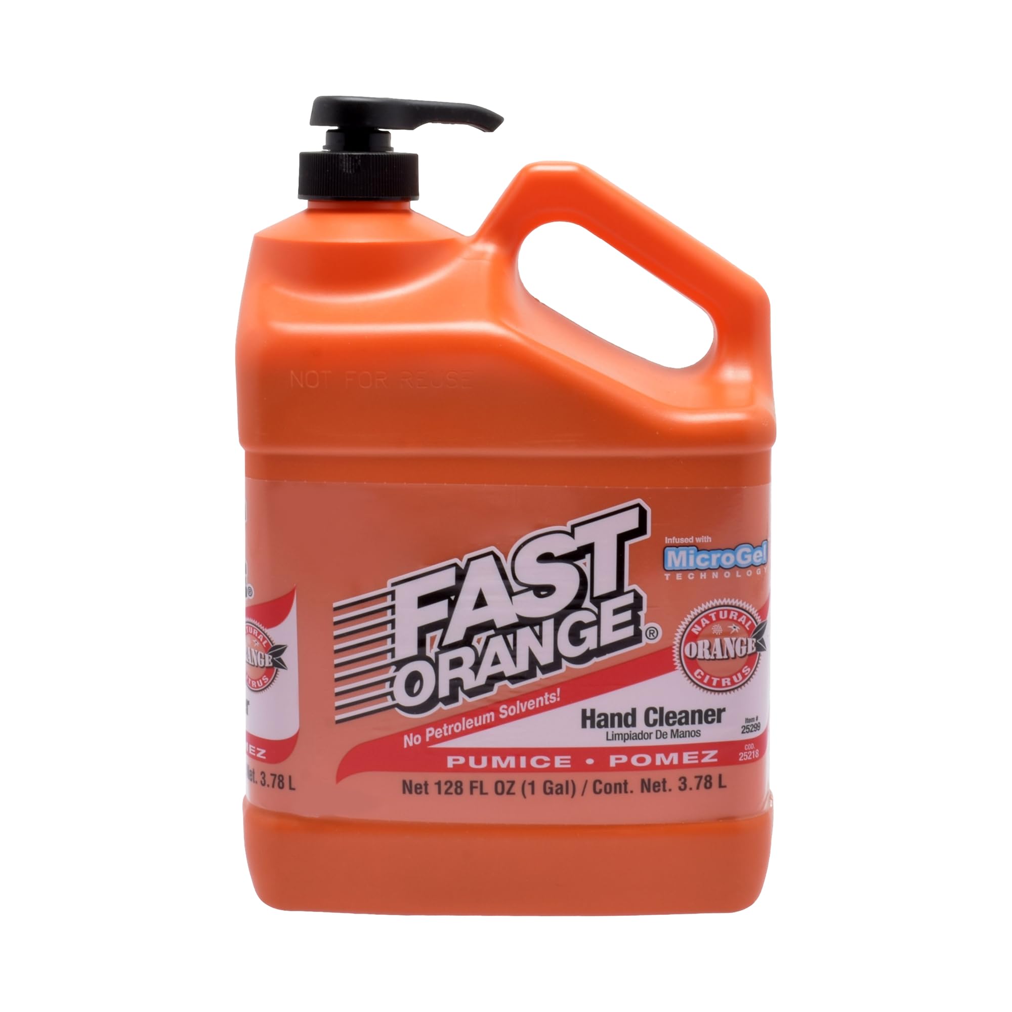 Permatex 25218 Fast Orange Pumice Lotion Hand Cleaner