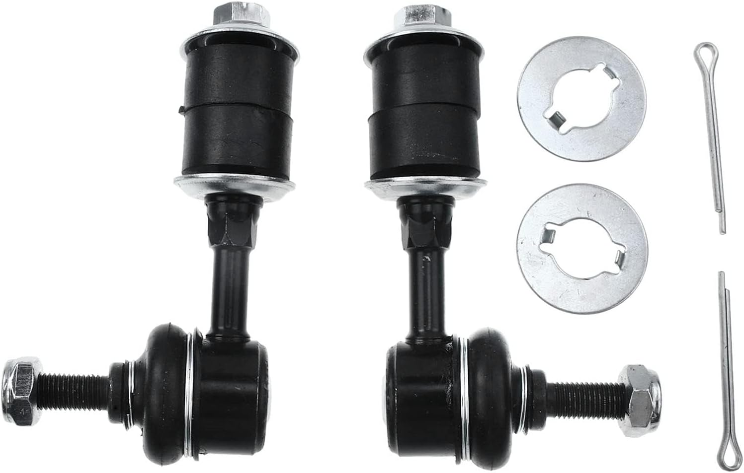 A-Premium Set of 6, Front Sway Bar Link, Inner & Outer Tie Rod End, Compatible with Hyundai Sonata 1999-2005, XG350 2002-2005, XG300 2001