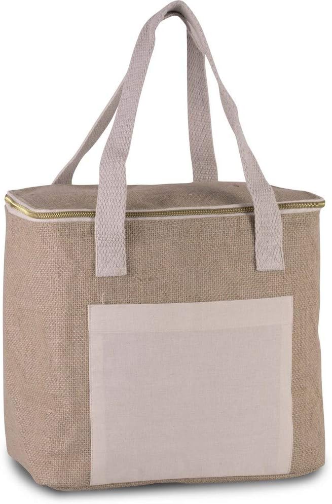 Kimood Large Jute Cool Bag (L) (Natural)
